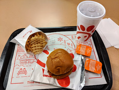 Chicken sandwich photo of Chick-fil-A