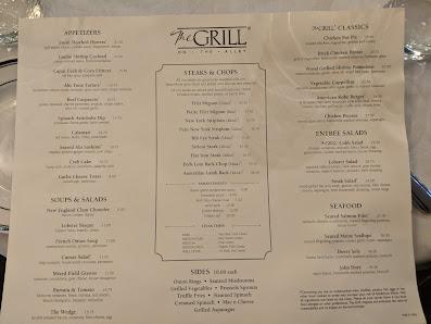Menu photo of The Grill on the Alley