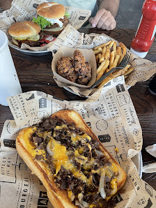 Hamburger photo of Wayback Burgers