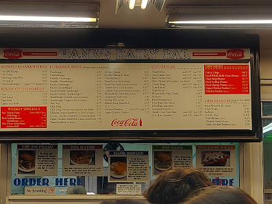 Menu photo of Hank's Dairy Bar