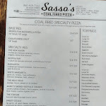 Pictures of Sasso's Coal Fired Pizza taken by user