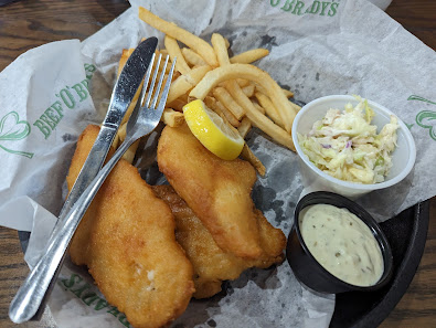 Fish and chips photo of Beef 'O' Brady's