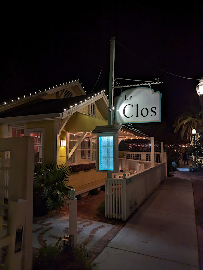 About Le Clos Restaurant