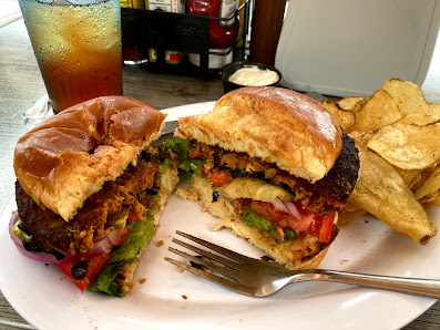 Chicken sandwich photo of Hidden Treasure Tiki Bar & Grill