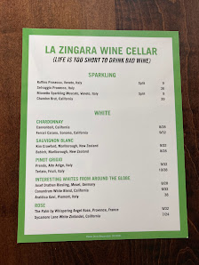 Menu photo of La Zingara Trattoria