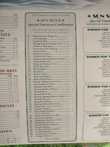 Menu photo of Sun Sun II Chinese Restaurant