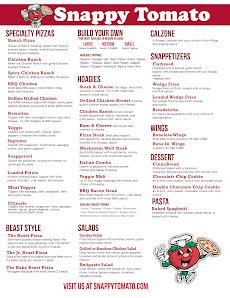 Menu photo of Snappy Tomato Pizza