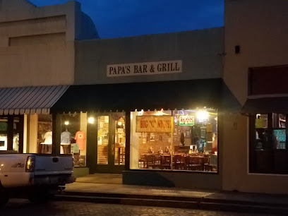 About Papa's Bar & Grill Restaurant