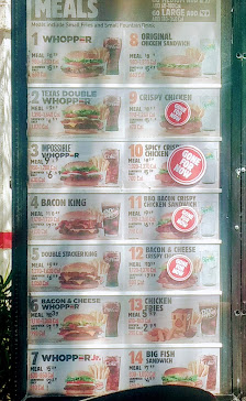 Menu photo of Burger King