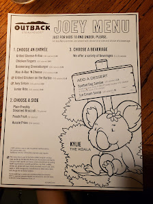 Menu photo of Outback Steakhouse