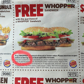 Menu photo of Burger King