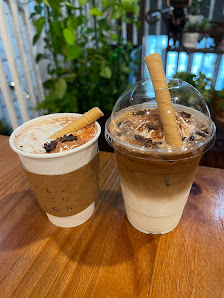 Iced coffee photo of Semicolon Cafe
