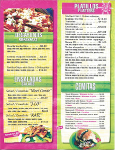 Menu photo of La Fortaleza