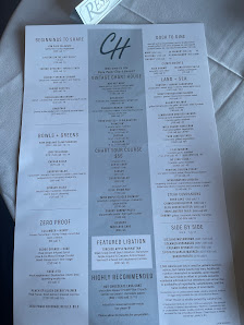 Menu photo of Chart House