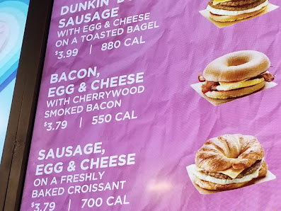 Menu photo of Dunkin'