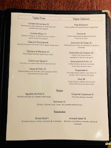 Menu photo of Las Vinas