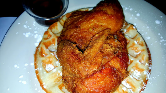 Chicken and waffles photo of Pretty Toni's Cafe