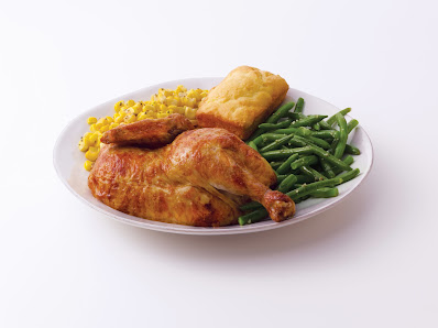 Roast chicken photo of Boston Market