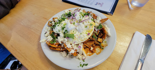 Chilaquiles photo of Batter Up Pancakes