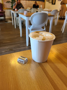 Latte photo of Le Louvre French Cafe