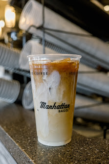 Iced coffee photo of Manhattan Bagel