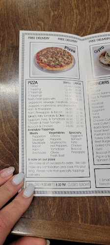 Menu photo of Basil's Pizza