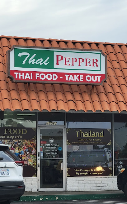 About Thai Pepper Restaurant