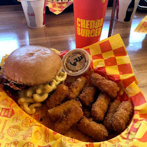 Take-out photo of Chedda Burger