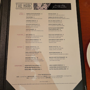 Menu photo of The Marc Restaurant