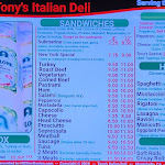 Pictures of Tony's Italian Deli taken by user