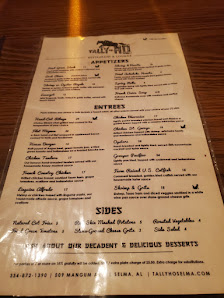 Menu photo of Tally-Ho Restaurant